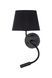 Настінне бра TK Lighting Maja 10081 чорне E27 - зображення 5