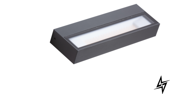 Вуличний настінний світильник Azzardo Casola AZ4356 LED  фото наживо, фото в дизайні екстер'єру
