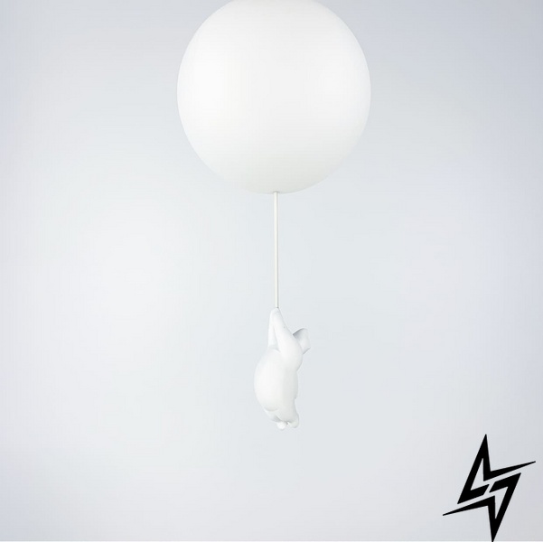 Удивительная серия Bear Balloons Flush Mount LE26399 1xE27 65x35см Белый SGJ 10 фото в живую, фото в дизайне интерьера
