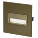 Настінний світильник Ledix Sona квадратна 14-211-41 врізний Старе золото 5900K 14V LED LED11421141 фото в дизайні інтер'єру, фото наживо 2/5