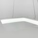 LED світильник підвісний квадрат Solvent у білому корпусі LE41267 LED 69W 3000–4500–6000K 48x48см Білий 1903 SQ-480*480 P WT фото в дизайні інтер'єру, фото наживо 3/7