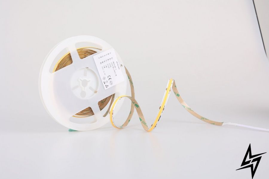 LED стрічка RISHANG COB-24V-IP20 10W 900Lm 4000K 5м RM0801EC-A-NW фото