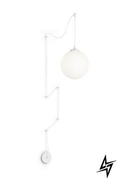 Підвісний світильник Ideal Lux 160863 Boa Sp1 Bianco фото