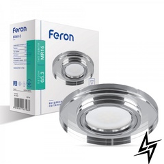 Врезной точечный светильник Feron 20116 8060-2  фото в живую, фото в дизайне интерьера