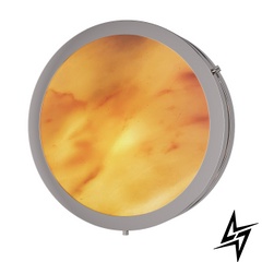 Настенный светильник бра OniX PikArt 23442 Серебряный 20 см  фото в живую, фото в дизайне интерьера