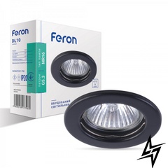 Врезной точечный светильник Feron 01817 Dl10  фото в живую, фото в дизайне интерьера