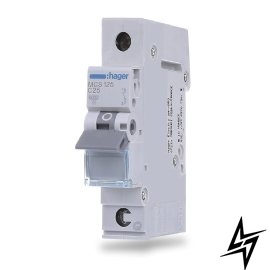 Автоматичний вимикач QC 1-п 25А C 6kA Hager MCS125 фото