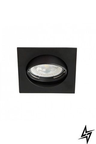 Точковий вбудований світильник Kanlux Navi 25991 чорний GU5.3 фото