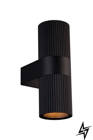 Настінний вуличний світильник Nordlux Kyklop 2318051003 чорний 2&times;GU10 IP54 фото