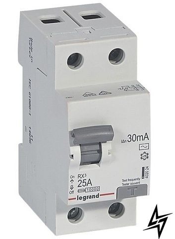УЗО RX3 2P 25А 30mA AC 402024 Legrand фото