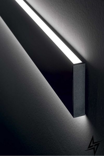 Настенный светильник Ideal Lux Linus 242019 черный 34 Вт 3000 K фото