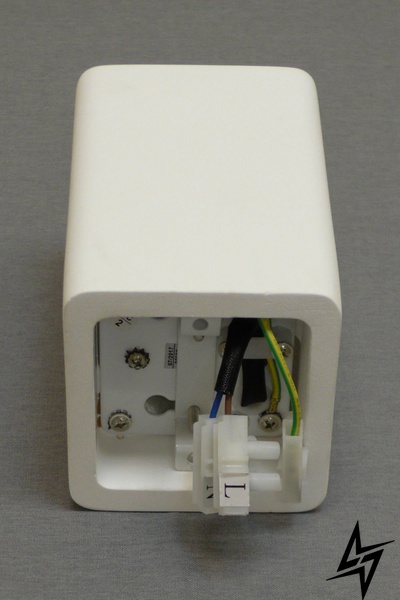 Гипсовый светильник точечный накладной SLV Plastra 148004 73719 фото в живую, фото в дизайне интерьера