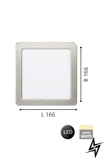 Точковий врізний світильник Eglo Fueva 5 99168 LED 31303 фото наживо, фото в дизайні інтер'єру