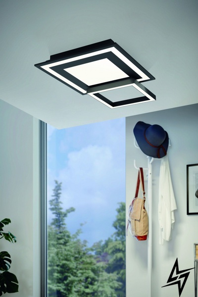 Потолочный светильник Eglo Savatarila-C 99312 ЛЕД 37101 фото в живую, фото в дизайне интерьера