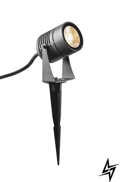Вкапываемый светильник SLV Spike 1002201 ЛЕД 24908 фото в живую, фото в дизайне экстерьера