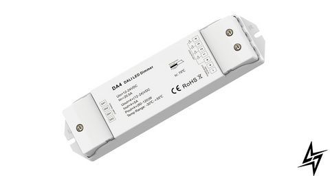 LED-диммер DEYA 12-24VDC, 5A*4CHDA4 DA4 фото