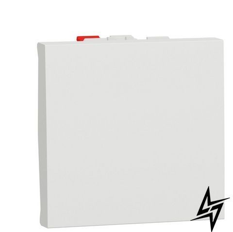 1-клавишная кнопка Schneider Electric NU320618 Unica New, белая, глянцевая, 10 А, IP20 NU320618 фото