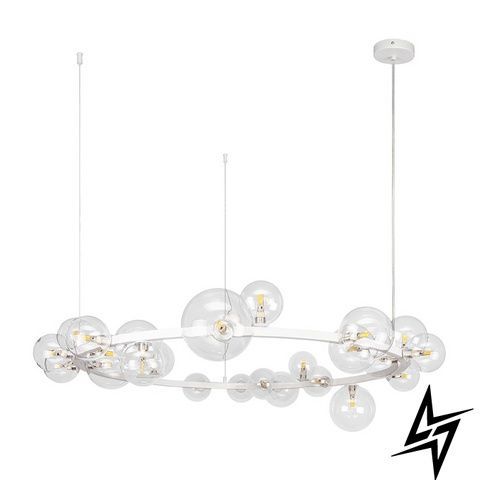 Люстра Levistella 918LP267-24 WH+CL LVS5167 на 24 лампи G9 115 &times; 30 см 918LP267-24 WH+CL фото