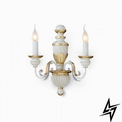 Настінне бра Ideal Lux Firenze 12902 біле 2&times;E14 фото