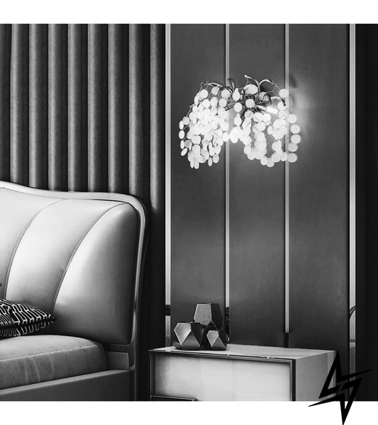 Настенный светильник V23-16957 9004-B silver фото в живую, фото в дизайне интерьера