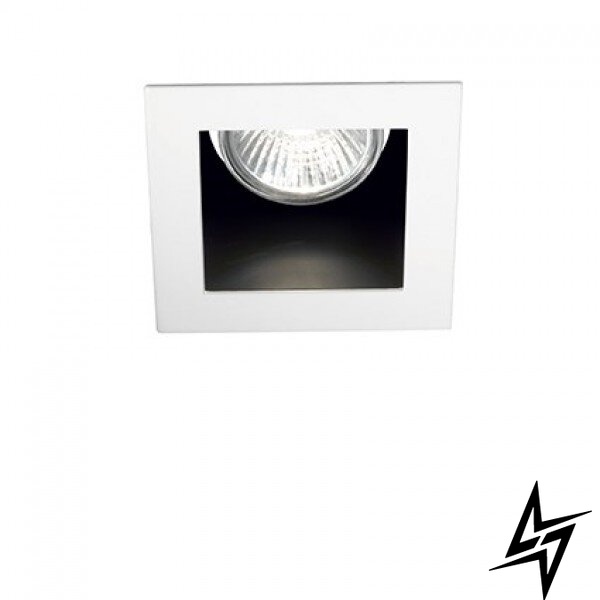 Точечный врезной светильник Ideal Lux Funky Bianco 83230 94249 фото в живую, фото в дизайне интерьера