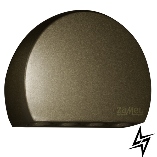 Настінний світильник Ledix Rubi без рамки 08-111-41 накладний Старе золото 5900K 14V LED LED10811141 фото наживо, фото в дизайні інтер'єру