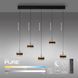Paul Neuhaus Pure Falling Rings 2504-18 Люстра LED 8W 1500Lm 2200-5000K Чорний - зображення 3
