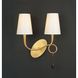 Настенный светильник (бра) 3547 Paola Painted Gold Mantra  фото в дизайне интерьера, фото в живую 1/2