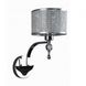 Настенный светильник (бра) W1550-01A-F4B3 JEWELLERY Zumaline  фото в дизайне интерьера, фото в живую 2/2