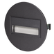 Настінний світильник Ledix Sona кругла 13-211-36 врізний Графіт RGB 14V LED LED11321136 фото в дизайні інтер'єру, фото наживо 2/5