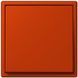 1-постова рамка JUNG LC9814320A LS 990 Les Couleurs Le Corbusier, червона - зображення 2