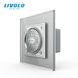 Bluetooth колонка LIVOLO серый стекло (VL-C7-FCF-2IP) фото