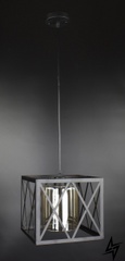 Потолочная люстра подвесная в стиле LOFT лофт L23-37308 Черный 11535/1-am фото в живую, фото в дизайне интерьера