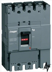 Корпусний автомат HCD400H h400-h630 In = 400А 3P Hager фото