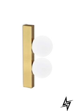 Бра настенное Ideal Lux 328287 Ping Pong Ap2 Ottone фото