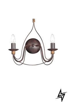 Бра настінна Ideal Lux 057200 Corte Ap2 Ruggine фото