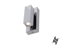 Настінний світильник (бра) AZ2445 Azzardo Angus SN-6409-CH LED  фото наживо, фото в дизайні інтер'єру