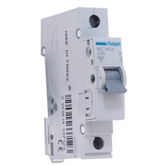 Автоматичний вимикач Hager MC140A 1P 40A C 6kA