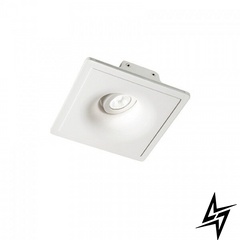 Гипсовый светильник точечный врезной 155722 Zephyr Fi1 Big Ideal Lux  фото в живую, фото в дизайне интерьера