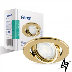 Врезной точечный светильник Feron 15115 Dl11  фото в живую, фото в дизайне интерьера