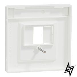 Центральна панель для TAE/Audio System Design білий матовий Merten MTN4250-6037 фото