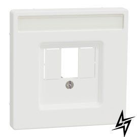 Центральна панель для TAE/Audio System Design білий матовий Merten MTN4250-6037 фото