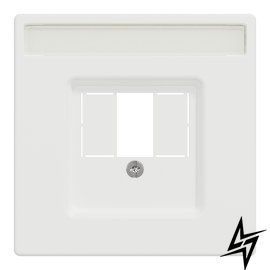 Центральна панель для TAE/Audio System Design білий матовий Merten MTN4250-6037 фото