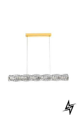 Люстра Azzardo Florence AZ6187 LED 36 Вт, золотая, 94 &times; 150 &times; 10 см фото