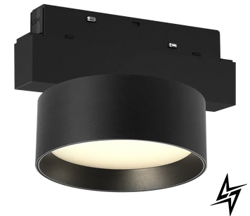Магнітний світильник Sola D90 BK 8W 530Lm CCT 80&deg; фото