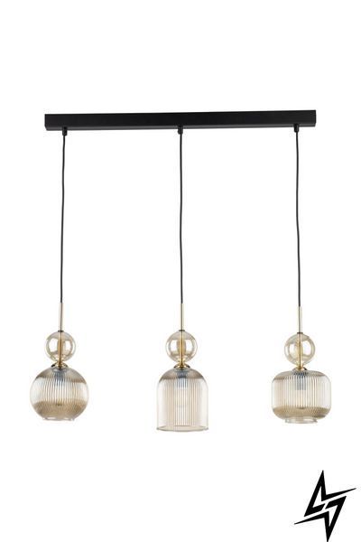 Люстра TK Lighting Sophia 11042 на 3 лампы E14 черный и желтый 90 &times; 65 &times; 15 см фото