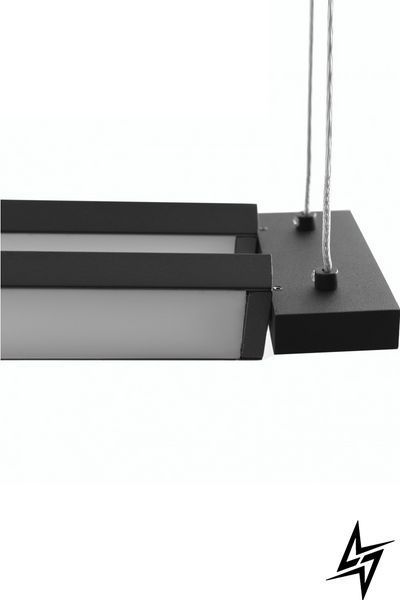 Люстра Azzardo Flash AZ4416 LED 54 Вт, черная, 132,4 &times; 150 см фото