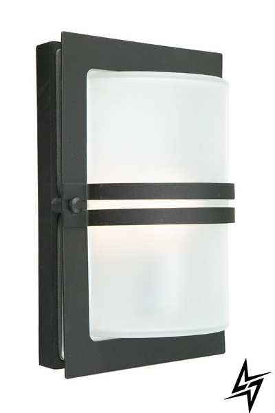 Настінний фасадний вуличний світильник Norlys Basel 681B LED 27929 фото наживо, фото в дизайні екстер'єру