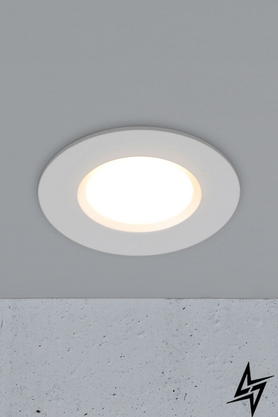 Точковий врізний світильник Nordlux 2110370101 LED 51322 фото наживо, фото в дизайні інтер'єру