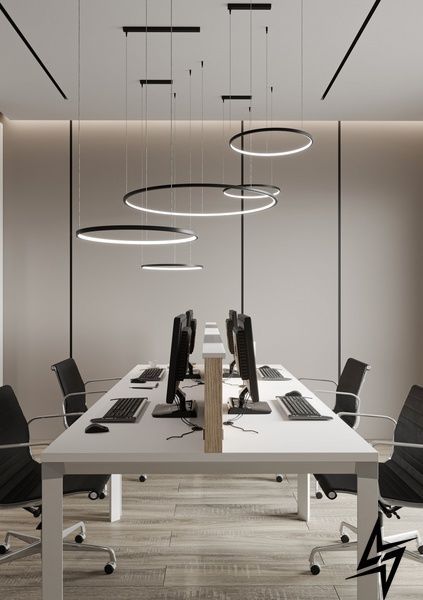 Подвесной светильник Babich.studio Ring Mix Forest (RAL 6003) зеленый 4200 K Ring Mix Forest (RAL 6003) фото